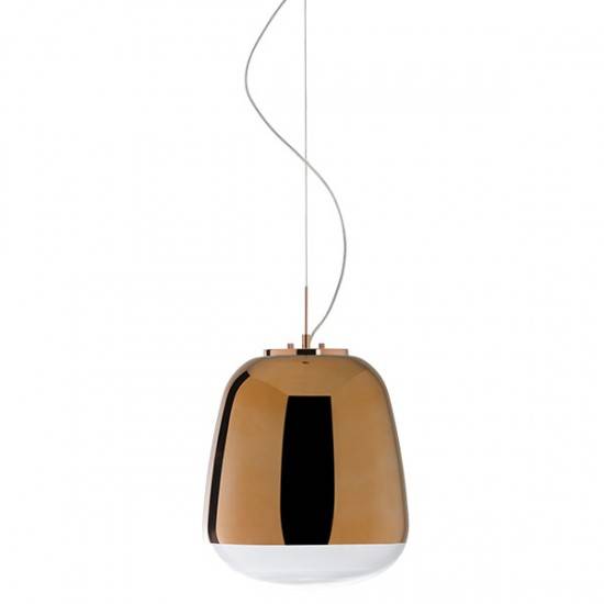 Suspensie Redo Pound, cupru, D.45cm, 1xE27, 01-1076