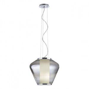 Suspensie Redo Fusion , 1xE27, sticla fume, D.38cm, 01-1140