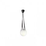 Suspensie Redo Alluria, negru sticla, 25 cm, 01-1972