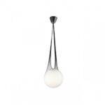 Suspensie Alluria, negru , sticla,30 cm, 01-1973