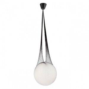 Suspensie Alluria, negru mat, 40cm  01-1974