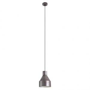 Suspensie Redo Over, gri metalizat/ Titan, 1xE27, D.18cm, 01-955
