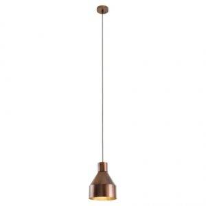 Suspensie Redo Over, bronz antichizat, 1xE27, D.18cm, 01-957