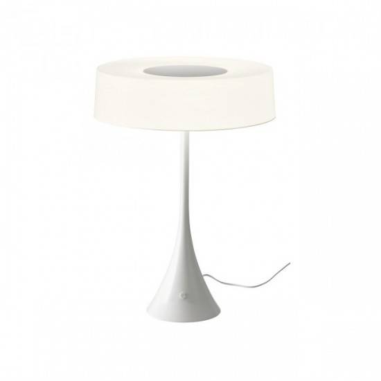 Veioza Hyperion, alb mat, LED, 24W, 1680 lumeni, alb cald 3000K
