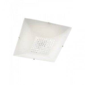 Plafoniera Odiseea, sticla alba, LED, 18W, 1620 lumeni, alb neutru 4000K, 05-911