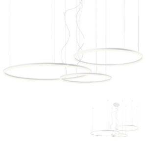 ORBIT LUSTRA REDO LED 163W 4000K D.1000+800+600 SAND WHITE DIMABILA 01-1924 TRIAC