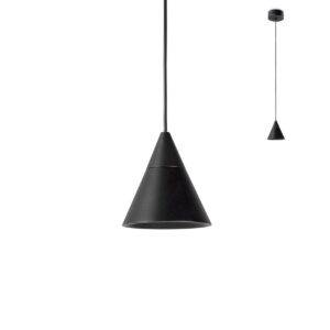 EIKO SUSPENSIE REDO LED 7W 3000K NEGRU MAT, 01-1752
