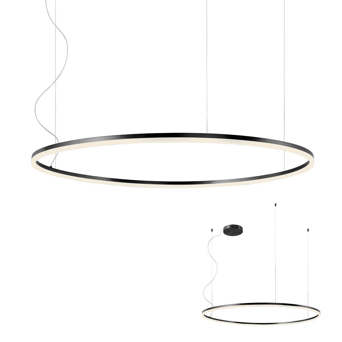ORBIT SU LED 84W 4000K D1200 SAND BLACK(4.1.2)-DALI 01-1964-DALI