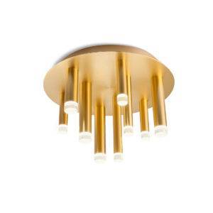 PLAFONIERĂ REDO MADISON LED 36W 3000K, Auriu mat, 01-2039