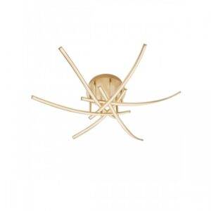 Lustra Redo Spatha, auriu, LED, 36W, 2398 lumeni, alb cald 3000K, 01-2187