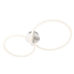 LUSTRĂ REDO SPELL, ALB MAT, LED 43W 3000K, 860X490, 01-2223