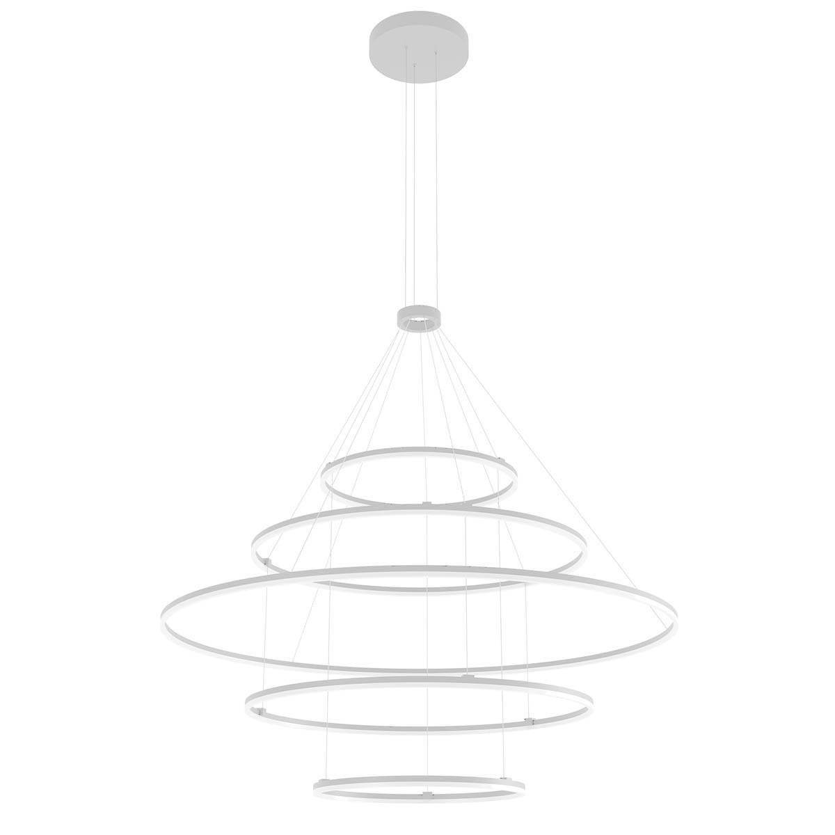 ORBIT LUSTRA LED REDO 300W D1500+1000+1000+600+600 TRIAC SAND WHITE 01-2248