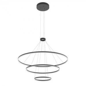 ORBIT SU LED 200W D1500+1000+600 TRIAC 4000K SAND BLACK 01-2486