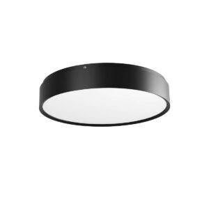 YOMO PLAFONIERA REDO LED 45W 3000K NEGRU MAT, D. 37 cm, 01-2569