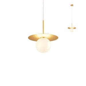 PLATO SUSPENSIE REDO G9 1X10W D100 GOLD, 01-2727