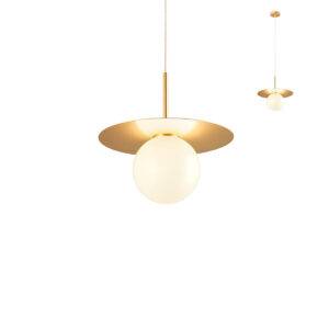 PLATO SUSPNSIE REDO, E14 1X28W D150 GOLD, 01-2729