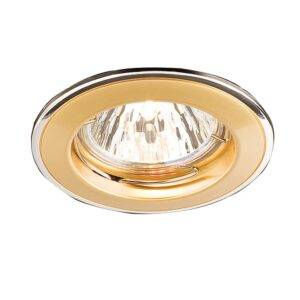 Spot incastrat ELC 146 70013, GU10, perla argint / aur