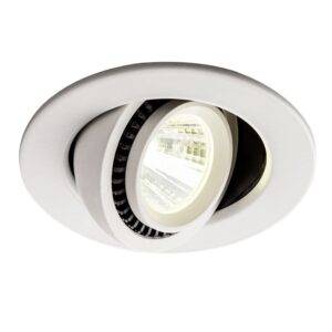 Spot LED incastrat MT 141 70367, 3W, lumina neutra, orientabil, alb