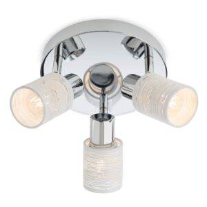 Plafoniera Vertigo 04-508, 3 x E14, crom + alb