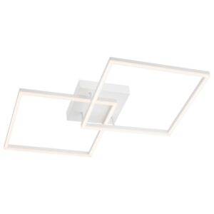 Plafoniera LED Klee, 57W, lumina calda, dimabila, alb mat + acril satinat, 01-1642