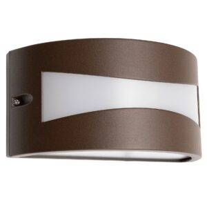 Aplica exterior LED Asti, 10W, 610lm, lumina calda, IP54, maro inchis, 90189