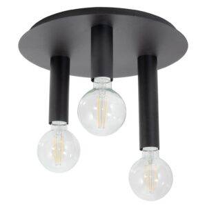 Plafoniera Taj 01-2414, 3 x E27, neagra