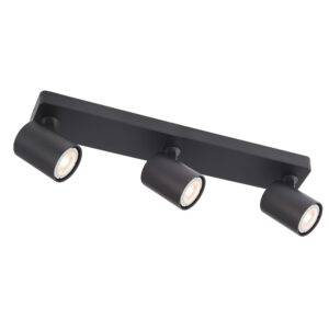 Plafoniera/ Aplica Cameo, 3 x GU10, neagra, 04-474