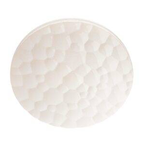 Plafoniera LED inteligenta Squash 05-926, 48W, 3221lm, lumina calda / rece / RGB, telecomanda, control Tuya, alba cu efect de sclipire