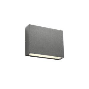 Aplica exterior Redo KAMAL, gri închis, LED 6W, IP54, 4000K, 90379