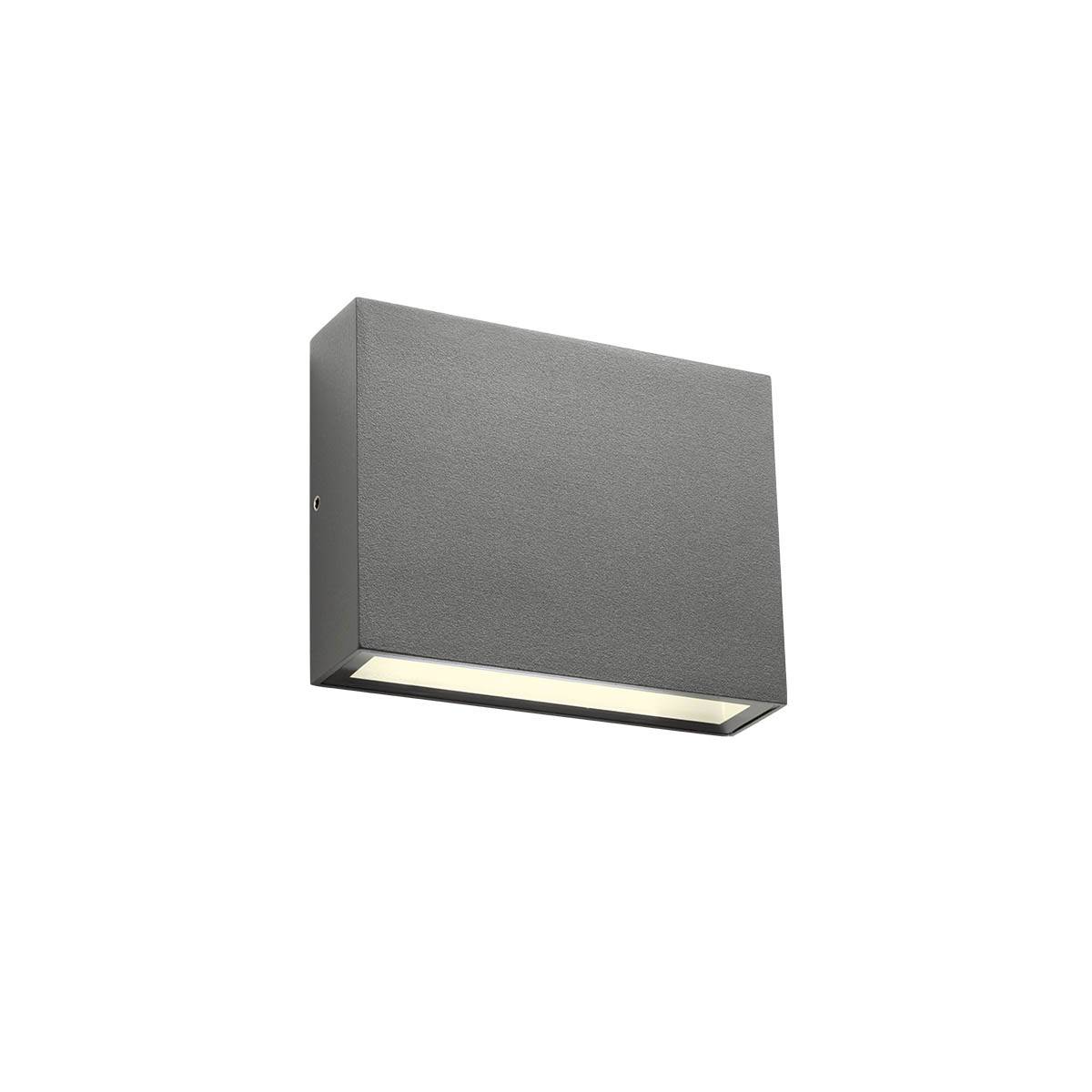 Aplica exterior Redo KAMAL, gri închis, LED 6W, IP54, 4000K, 90379