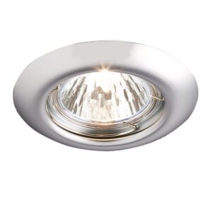 Spot incastrat ELC 307, GU10, crom satinat, 70150