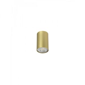 Spot aparent Axis 01-2149, 1 x GU10, H 9.2 cm, auriu mat