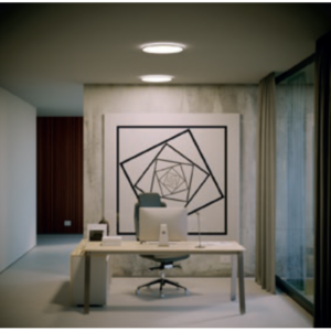 Plafoniera LED Memo, 24W, lumina neutra, rotunda, alb mat, D. 420, 05-938