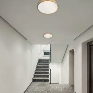 Plafoniera LED Knob 05-932, 36W, 2180lm, lumina calda / neutra / rece, aurie