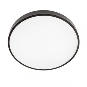 Plafoniera LED Knob 05-933, 36W, 2180lm, lumina calda / neutra / rece, neagra