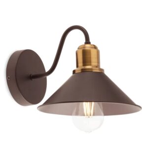 Aplica Verner, 1 x E27, maro mat, 02-934