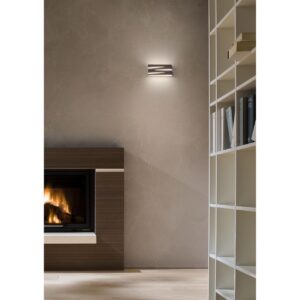 ZIGO AP LED 16W 3000K 200x123, NEGRU MAT, 01-2396