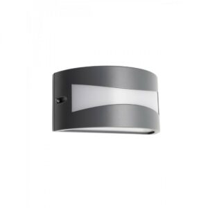 Aplica exterior LED Asti, 10W, 610lm, lumina calda, IP54, gri , 90188