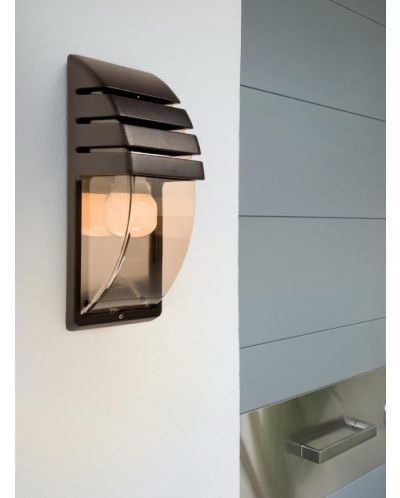 Aplica exterior Bonn, 1 x E27, negru, 9818