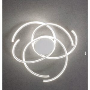 LUSTRĂ REDO ALIEN LED 60W D700 3000K Alb mat, 01-1801