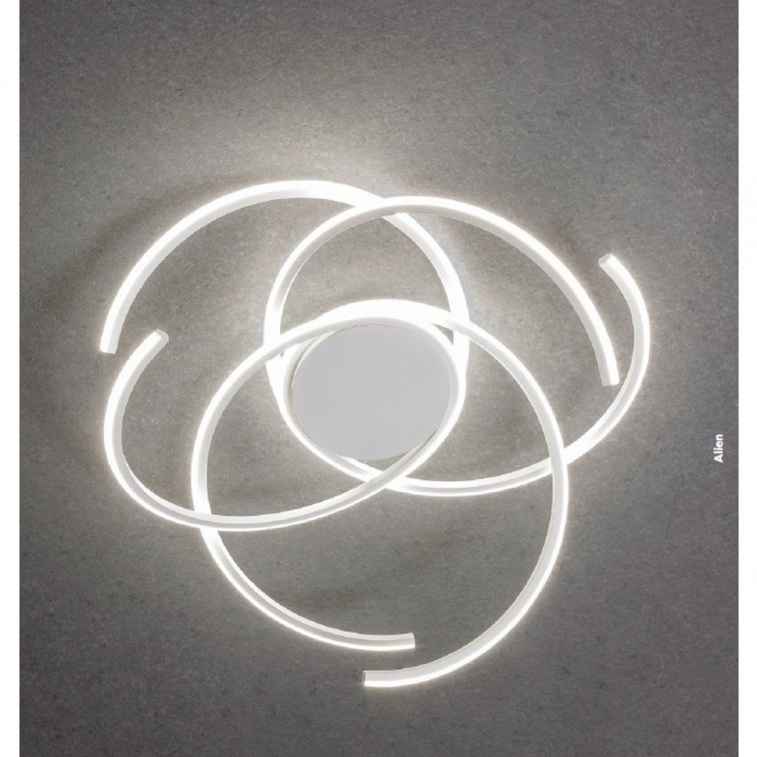 LUSTRĂ REDO ALIEN LED 60W D700 3000K Alb mat, 01-1801