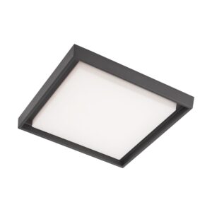 BEZEL Plafoniera exterior, gri închis, LED 30W IP54, 3000K, 9190