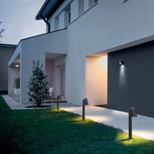 ALVAR STALP Redo GU10 1X35W IP44, Gri inchis, 9531