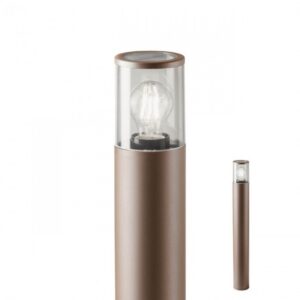 FRED STÂLP EXTERIOR H750 E27 1x max.20W IP54, Maro închis, 90048