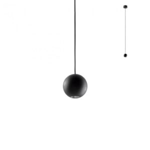 OBO SUSPENSIE REDO LED 4.5W 3000K NEGRU MAT, 01-1834