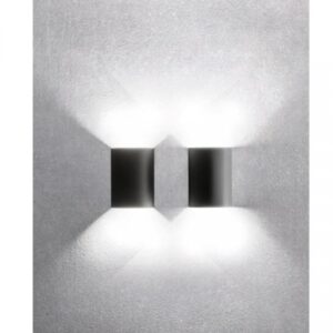 MATCH APLICA LED 6W IP20 NEGRU MAT, 01-1448