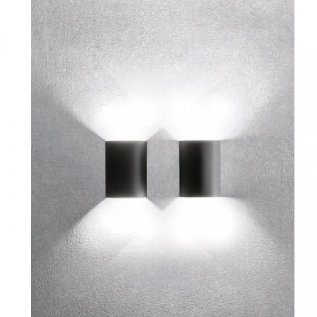 MATCH APLICA LED 6W IP20 NEGRU MAT, 01-1448