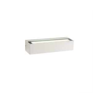 Aplica exterior AROOS, Alb mat, LED SMD 12W IP65, 3000K, 90256