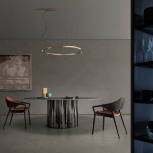 UNION SUSPENSIE LED REDO 34W 3000K D600 MAT GOLD, 01-2203