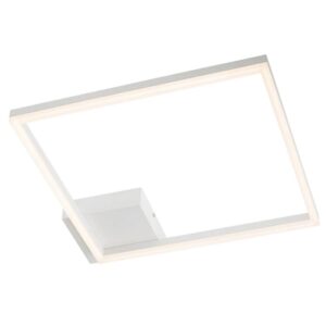 Plafoniera LED Klee 01-1638, 30W, lumina calda, dimabila, 45x45 cm, alb mat + acril satinat